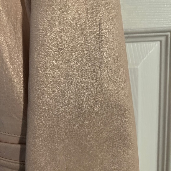 Pink western leather jacket - Picture 5 of 5